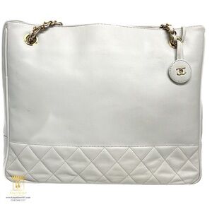 Chanel vintage 1986-1988 quilted calfskin shoulder bag